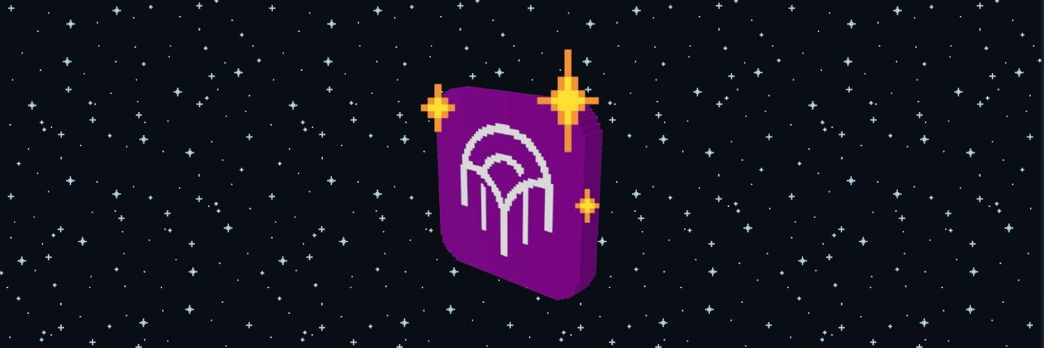 Kibisis 3D pixel icon in space